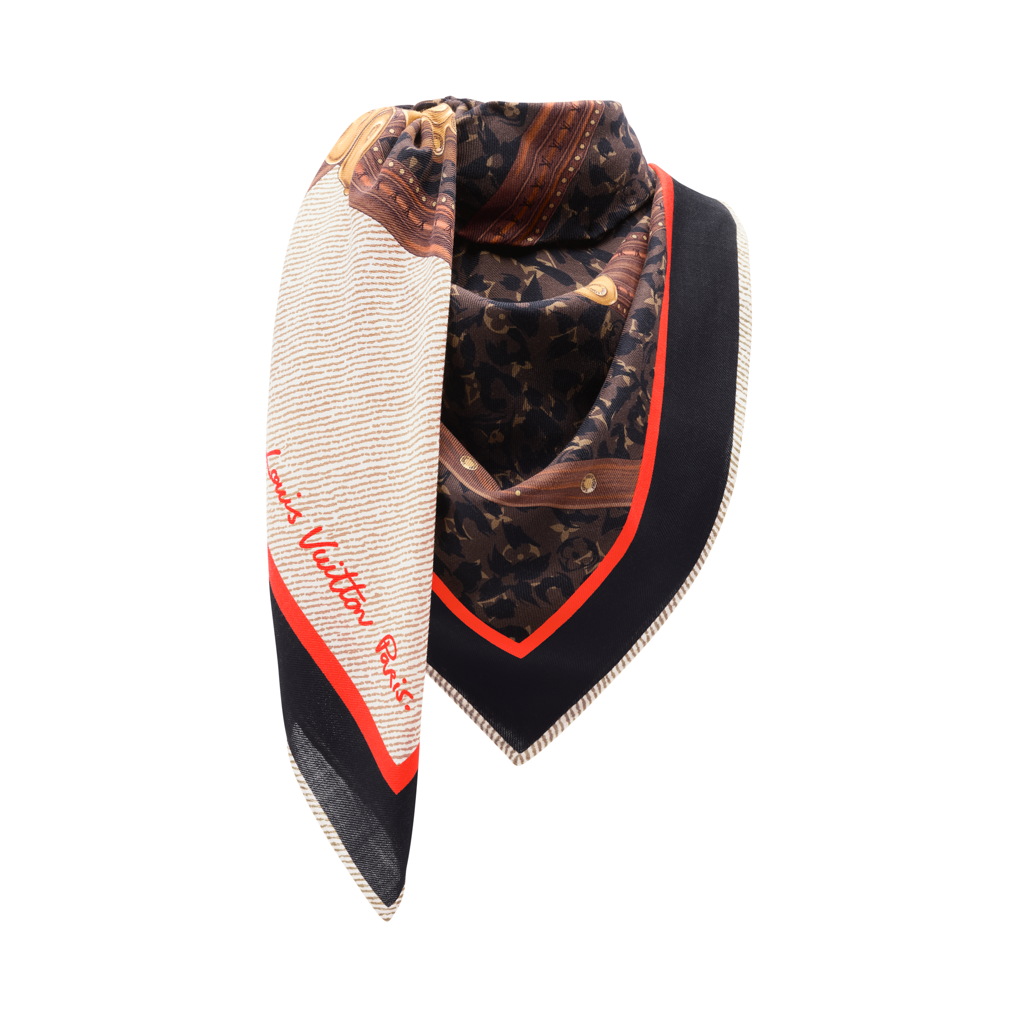 LV Safari Trunk Shawl S00 - Women - Accessories | LOUIS VUITTON ®